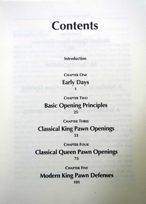 Winning Chess Openings
